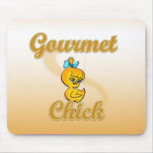 Gourmet Chick Mouse Pad