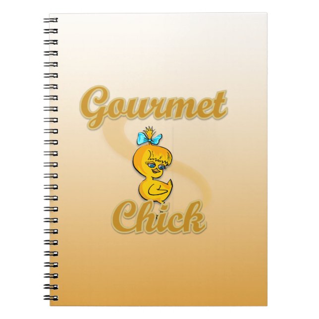 Gourmet Chick Notebook (Front)