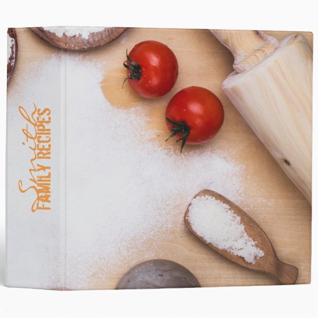 Gourmet Cooking Recipe Binder (Front/Spine)