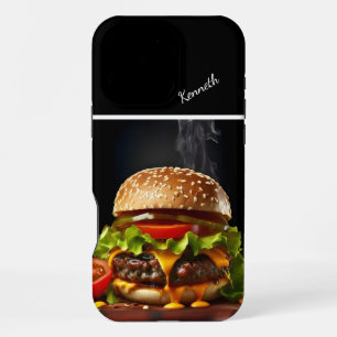 Gourmet Juicy Cheeseburger  iPhone 16 Pro Max Case