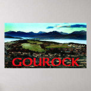 gourock scotland poster