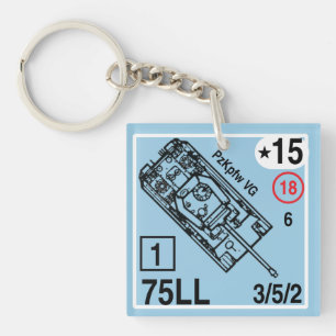 Gousset de porte - clé de panthère d'ASL Panzer 