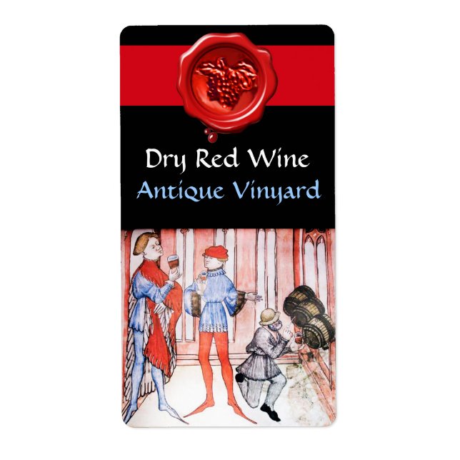 GOÛT DE VIN ROUGE VIGNE VIERGE AVEC BARRELS (Devant)