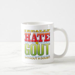 Gout Hate Face Coffee Mug
