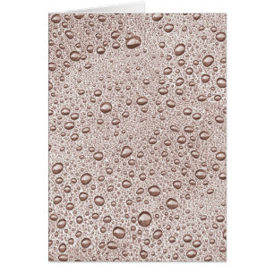 gouttelettes d'eau Sepia