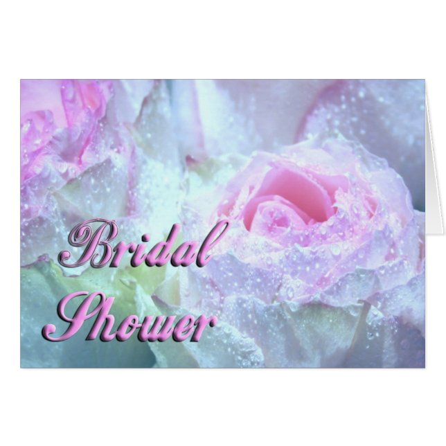 Gouttes de pluie sur le rose en pastel, blanc, (Devant horizontal)