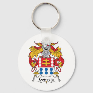 Gouveia Family Crest Keychain
