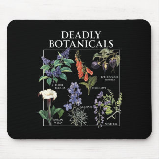 Government Agencydly Botanicals Herbology Flower Mouse Pad