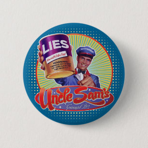 Government Lies! Button