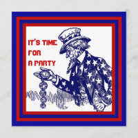 GOVERNMENT OR MILITARY RETIREMENT PARTY INVITATION