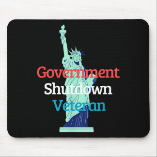 Government Shutdown Veteran Mouse Pad