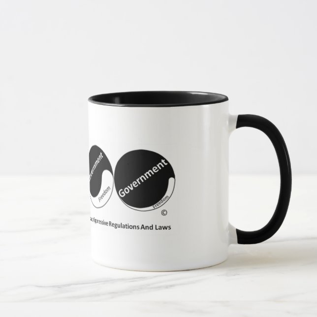 Government YinYang Mug (Right)