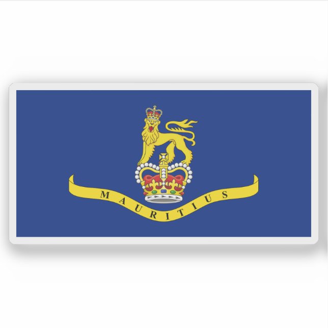 Governor General of Mauritius flag (1968–1992) (Front)