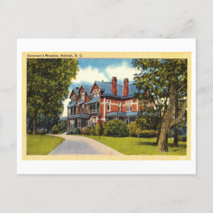 Governor's Mansion in Raleigh, North Carolina Postcard