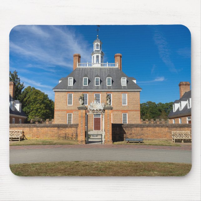 Governors Palace in Williamsburg VA Mouse Pad (Front)