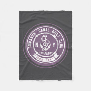 Gowanus C Boat Club Funny Brooklyn New York So _1 Fleece Blanket