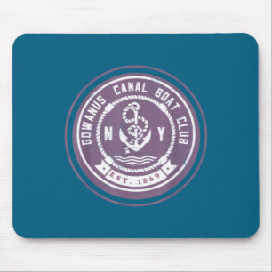 Gowanus C Boat Club Funny Brooklyn New York So _1  Mouse Pad