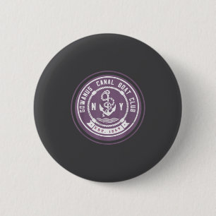 Gowanus C Boat Club Funny Brooklyn New York So 2 Inch Round Button