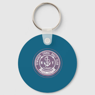 Gowanus C Boat Club Funny Brooklyn New York So Keychain