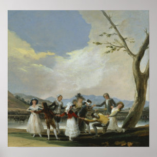 Goya - Game Of Blind Man's Buffets 1788 Poster