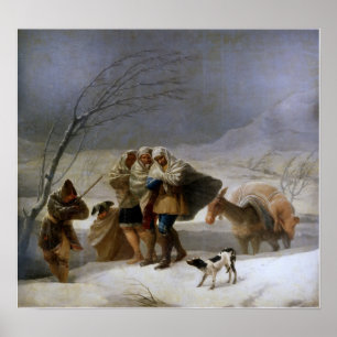 Goya - Mother Or Winter 1786 Poster