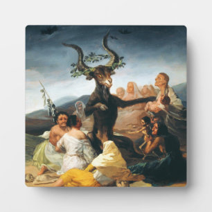 Goya sorcières Sabbath Plaque