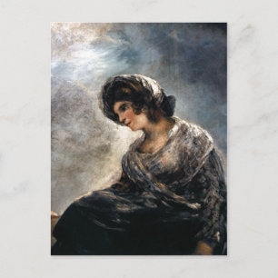 Goya, The Milkmaid of Bordeaux 182527 Oil on canva Postcard