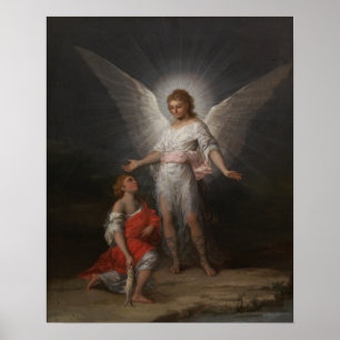 Goya - Tobiah and Angel 1787 Poster