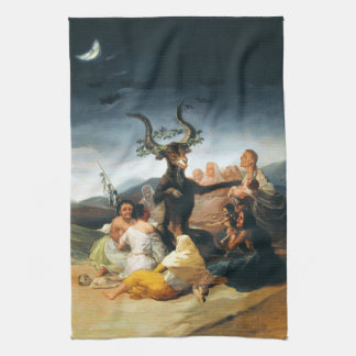 Goya Witches Sabbath Kitchen Towel