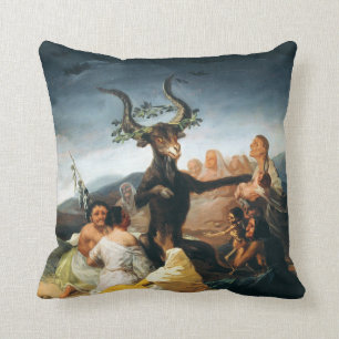 Goya Witches Sabbath Pillow