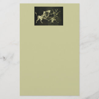 Goya's "Folly of the Bulls" Stationery