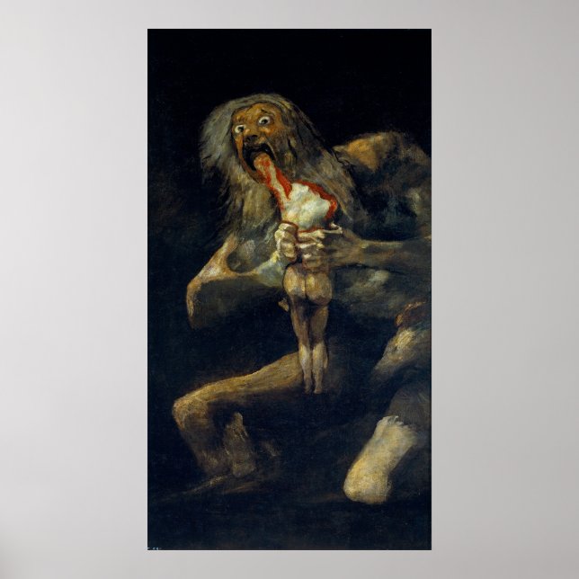 Goya's Saturn Devouring His Son  Poster (Front)