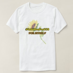 #GoYellowForCCS - Myself Tshirt