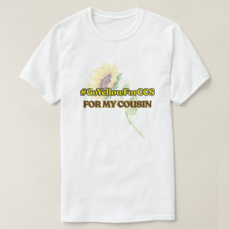 #GoYellowForCCS - T-shirt Cousin