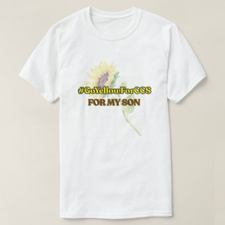 #GoYellowForCCS - T-shirt Son