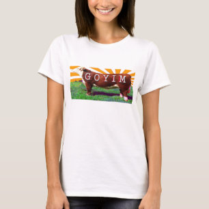 Goyim ou T-shirt de bétail