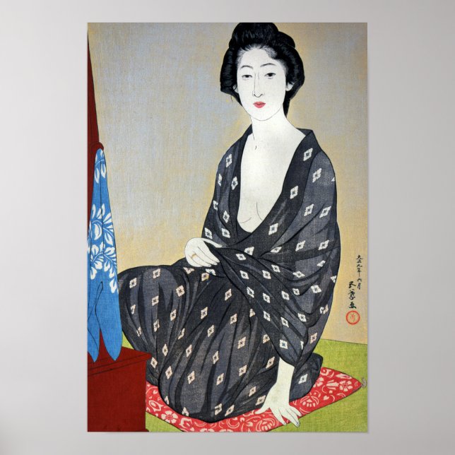 Goyo Woman in Summer Garment Poster (Front)