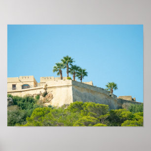 Gozo Citadella Heights Poster