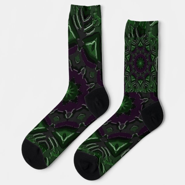"GP Ornate" Socks (Left)