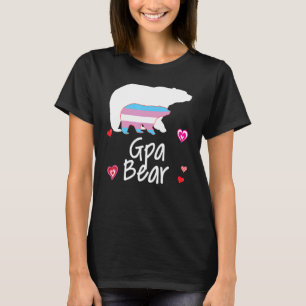 Gpa Lgbt Bear Transgender Rainbow Lgbt Gay Lesbian T-Shirt