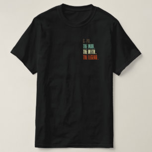 Gpa The Man The Myth Legend Father's Day T-Shirt