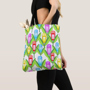 GPS Flowers Tote Bag