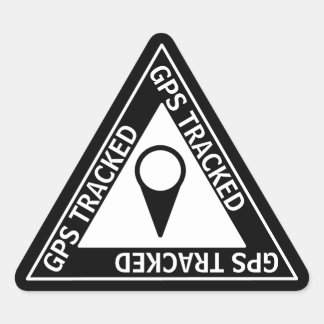 GPS Triangle Stickers