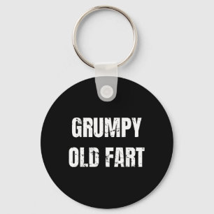 Gpy Old Fart Funny 60th Birthday Gag Gift Keychain