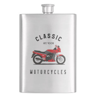 GPZ 900R Ninja ZX900A Motorrad Biker Hip Flask
