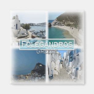 GR0109 Europe, Greece, Folegandros, fridge Magnet