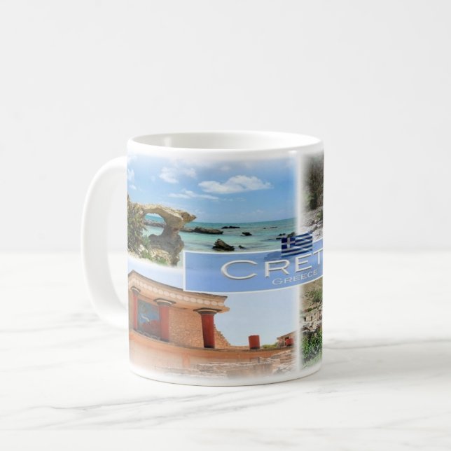 GR Greece - Crete - Coffee Mug (Front Left)