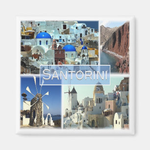 GR * Greece - Santorini - Σαντορίνη Magnet