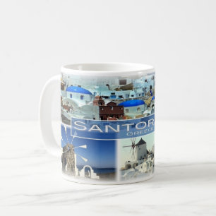 GR Greece - Santorini - Coffee Mug