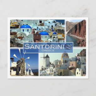 GR Greece - Santorini - Postcard